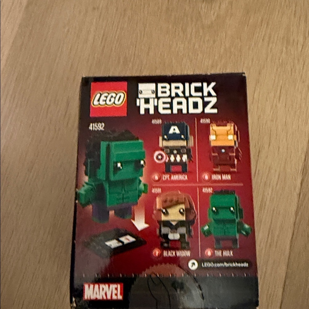 Lego brick headz the hulk set 41592 new in sealed box 93 pieces  retired & rare! - Picture 8 of 10